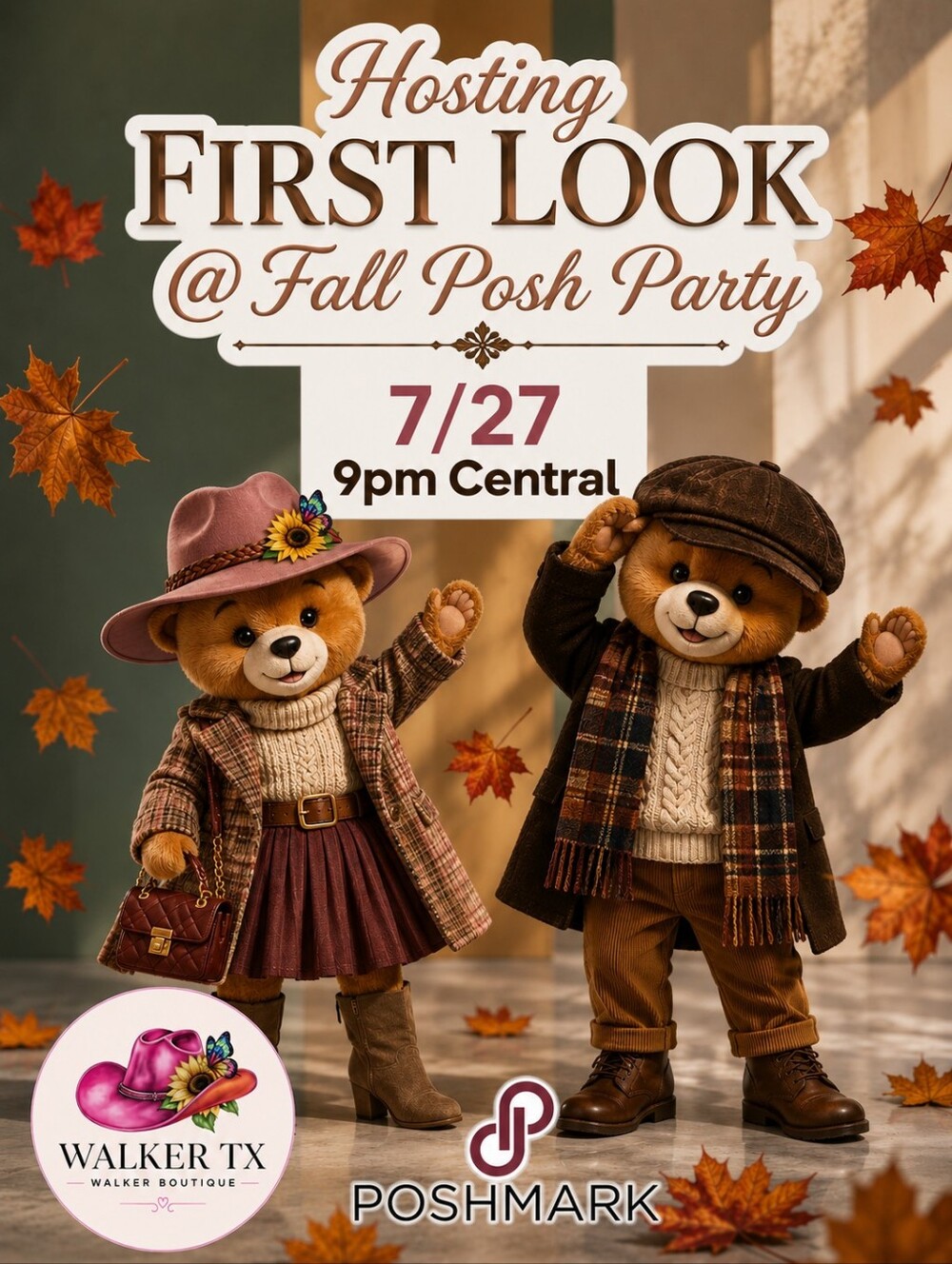 THANK YOU!!7/27 9pm Central- Hosting First Look @Fall Posh Party! - Picture 8 of 9